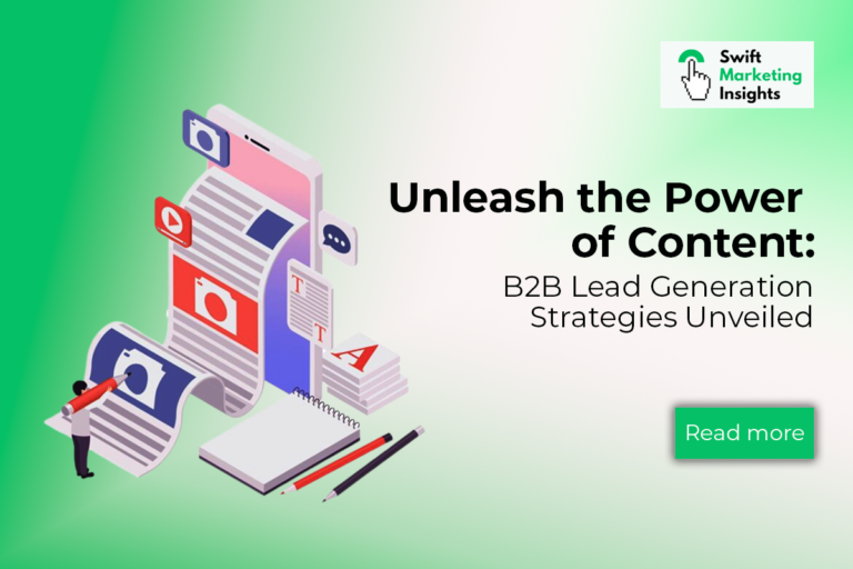 B2B content marketing strategies for high quality lead generation 